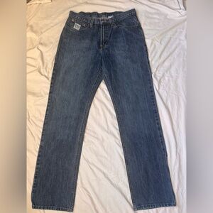 CINCH MB92834013 Mens Jeans 36x36 Blue Medium Wash 100% Cotton Western Denim